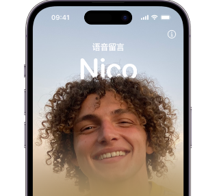 良庆苹果15服务站分享iPhone15实时语音留言开启方法 